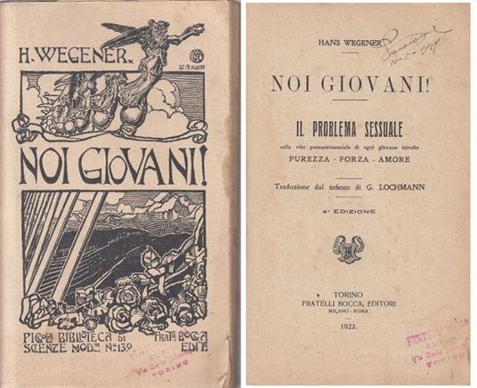 Noi Giovani! - Hans Wegener - copertina