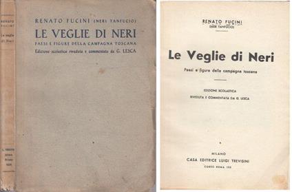 Le Veglie di Neri Toscana - Renato Fuccini - copertina