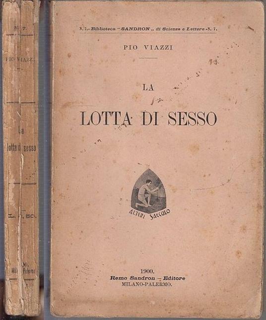 La Lotta di Sesso - Pio Viazzi - copertina