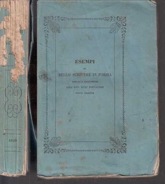 Esempi di Bello Scrivere in Poesia - copertina