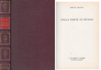 Dalla Parte di Swann - Marcel Proust - copertina