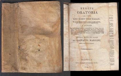 Reggia Oratoria - Giovanni Margini - copertina