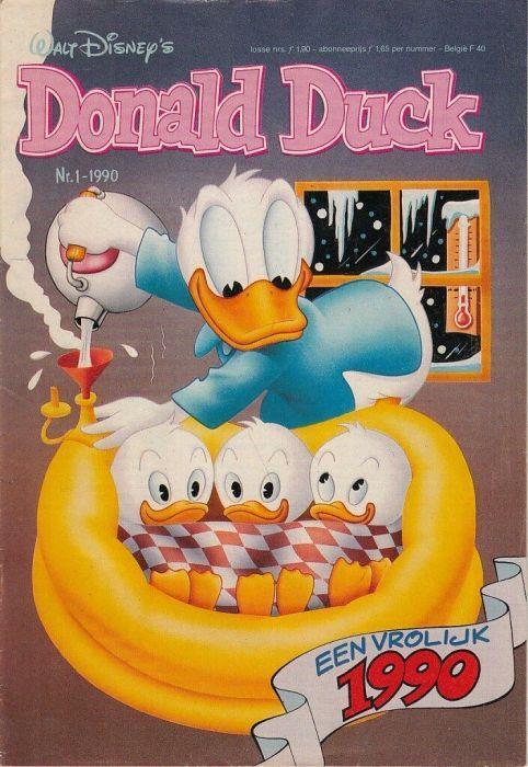 Donald Duck 1/52 Annata Completa Olandese - copertina