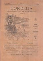 Cordelia Giornale per Giovinette Anno V 1885/1886