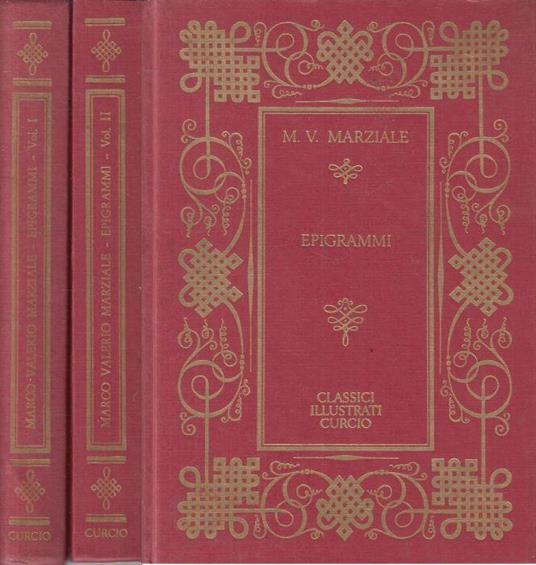 Epigrammi 2 Voll - M. Valerio Marziale - copertina