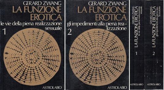 La Funzione Erotica 2 Volumi - Gerard Zwang - copertina