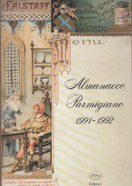 Almanacco Parmigiano 1991 1992 - copertina