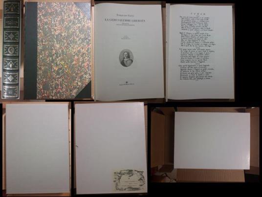 La Gerusalemme Liberata Piazzetta - Torquato Tasso - copertina