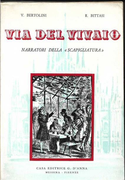 Via del vivaio Narratori della "Scapigliatura" - copertina