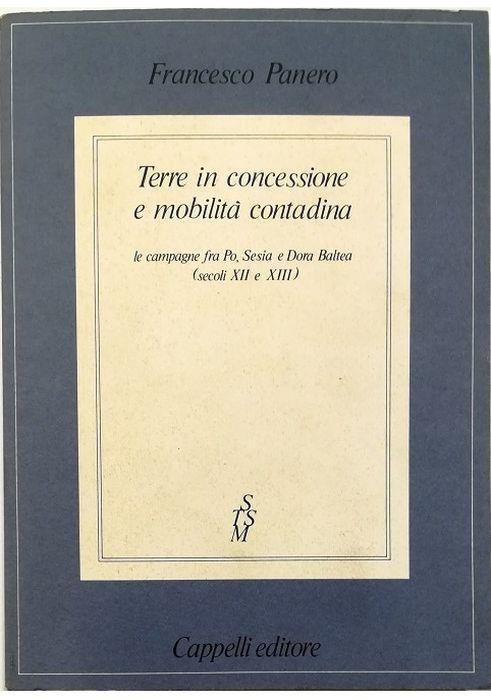 Terre in concessione e mobilità contadina Le campagne fra Po, Sesia e Dora Baltea (secoli XII e XIII) In appendice: La cosiddetta «servitù della gleba»: un problema aperto - Francesco Panero - copertina