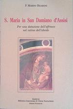 S. Maria in San Damiano d'Assisi. Per una datazione dell'affresco nel cantico dell'abside