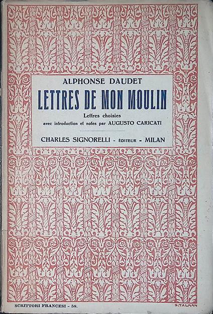 Lettres de Mon Moulin - copertina