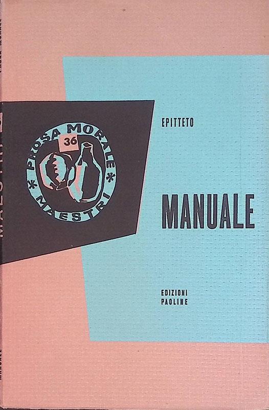 Manuale - Epitteto - copertina