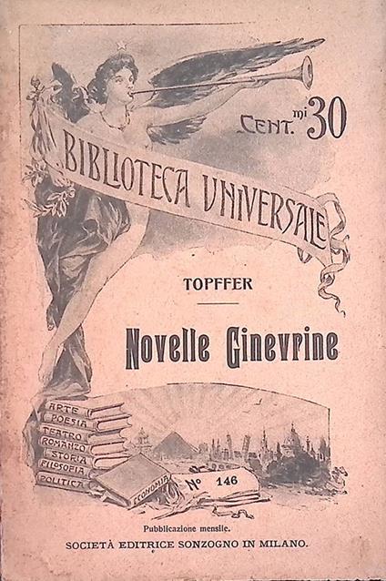 Novelle Ginevrine - Rodolphe Töpffer - copertina