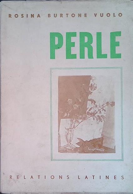 Perle - copertina