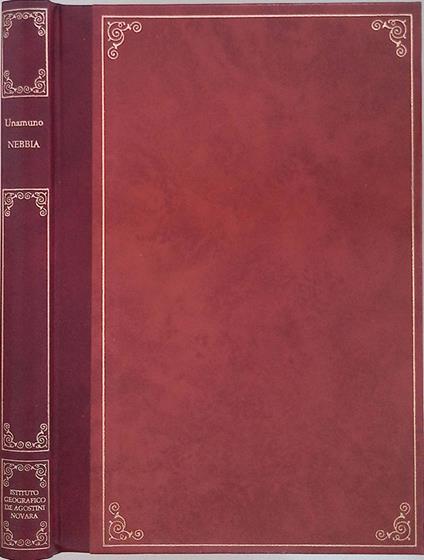 Nebbia - Miguel de Unamuno - copertina