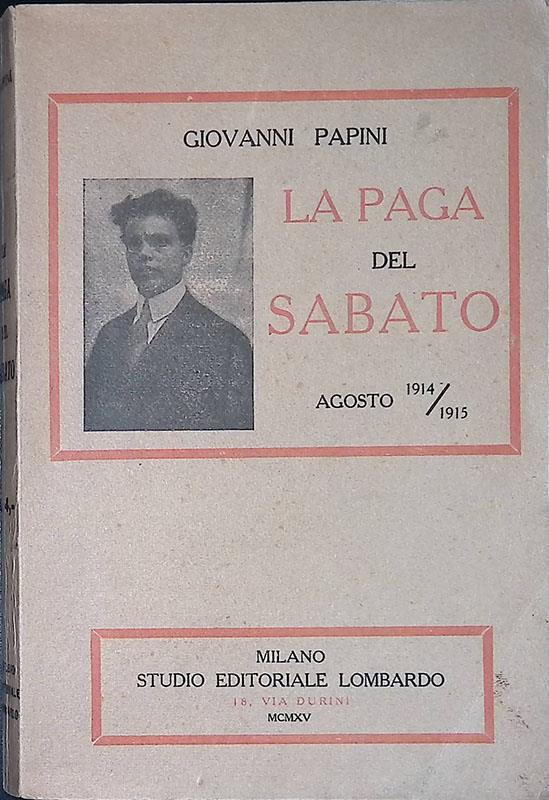 La paga del sabato