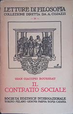 Il contratto sociale di Gian Giacomo Rousseau