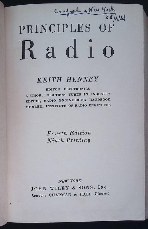 Principles of Radio - copertina