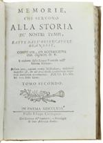 Memorie, Che Servono Alla Storia De' Nostri Tempi, Fatte Dall'osservatore Olandese… Tomo Secondo