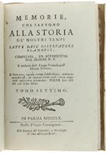 Memorie, Che Servono Alla Storia De' Nostri Tempi, Fatte Dall'osservatore Olandese… Tomo Settimo