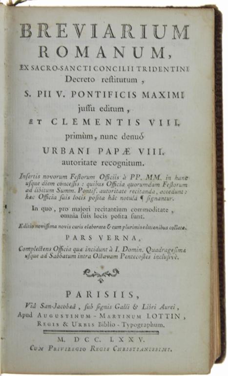 Bergoglio Libri d'Epoca Snc