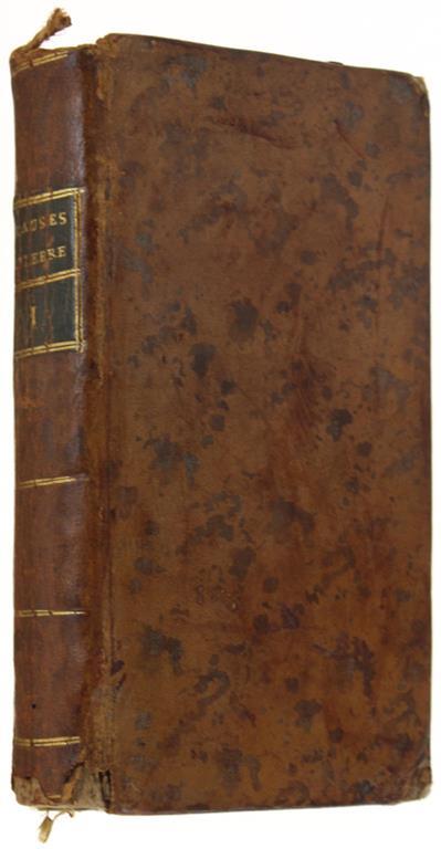 Choix De Nouvelles Causes Celebres, Avec Les Jugemens Qui Les Ont Decidees Extraites Du Journal Des Causes Célebres, Depuis Son Origine Jusques & Compris L'année 1782. Tome Premier - Alfred des Essarts - copertina