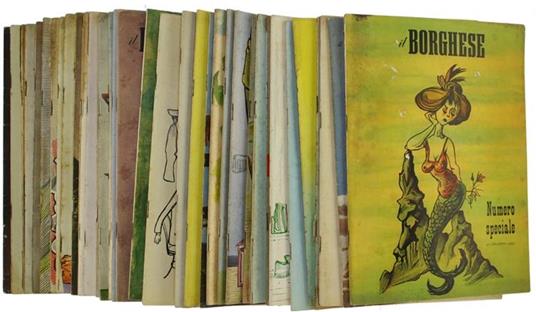 Il Borghese. Anno 1955. Lotto Di 42 Numeri - Leo Longanesi - copertina