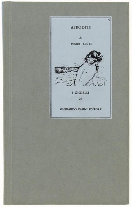 Afrodite - Pierre Louÿs - copertina