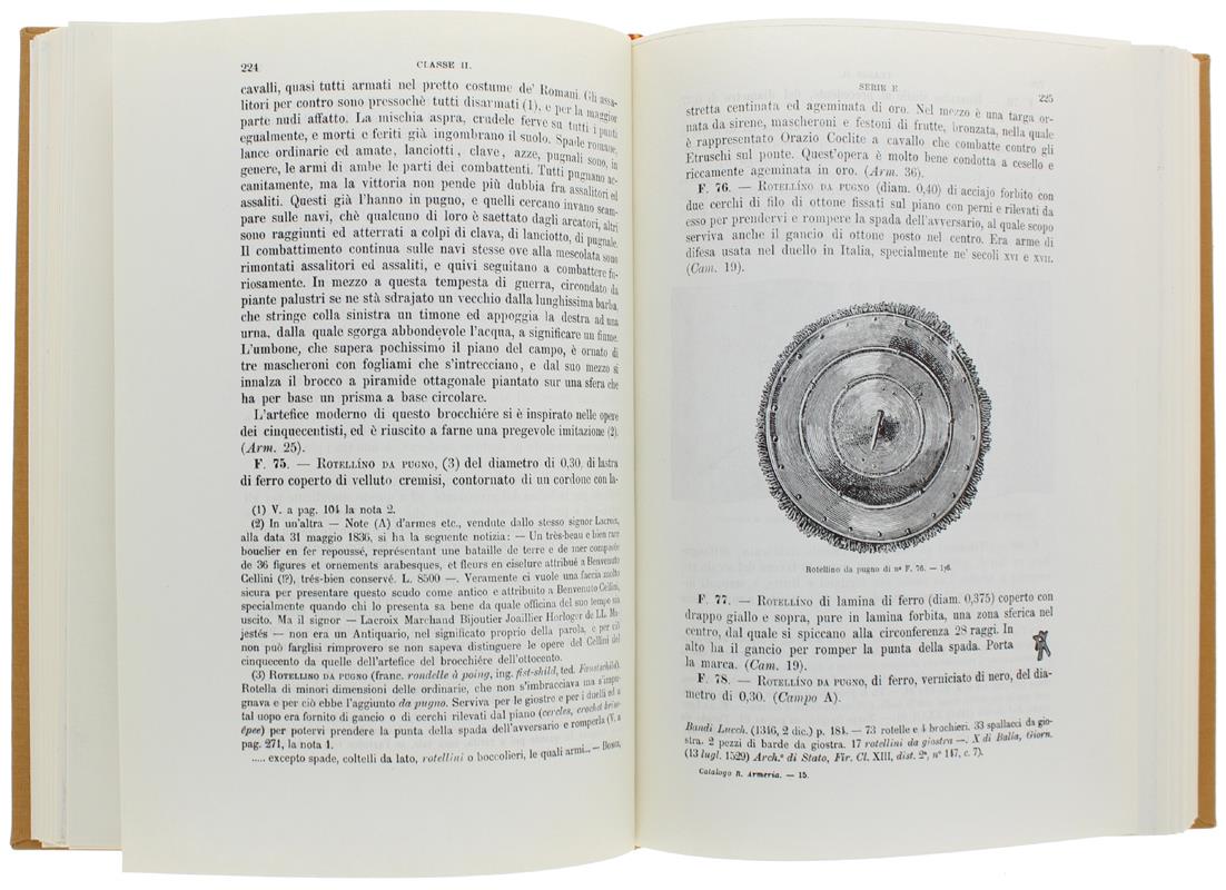 Catalogo Della Armeria Reale Di Torino. Anastatica Della Edizione Candeletti, Torino, 1890
