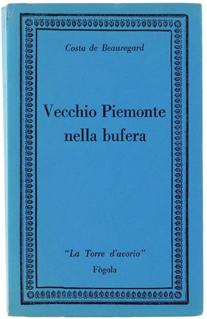 Vecchio Piemonte Nella Bufera - copertina