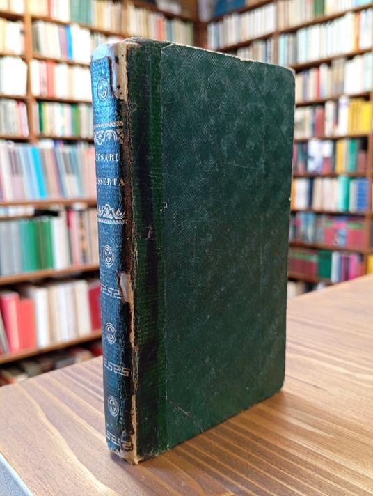 Dissertazione Sopra Lo Stato Presente Della Lingua Italiana - Antonio Cesari - copertina