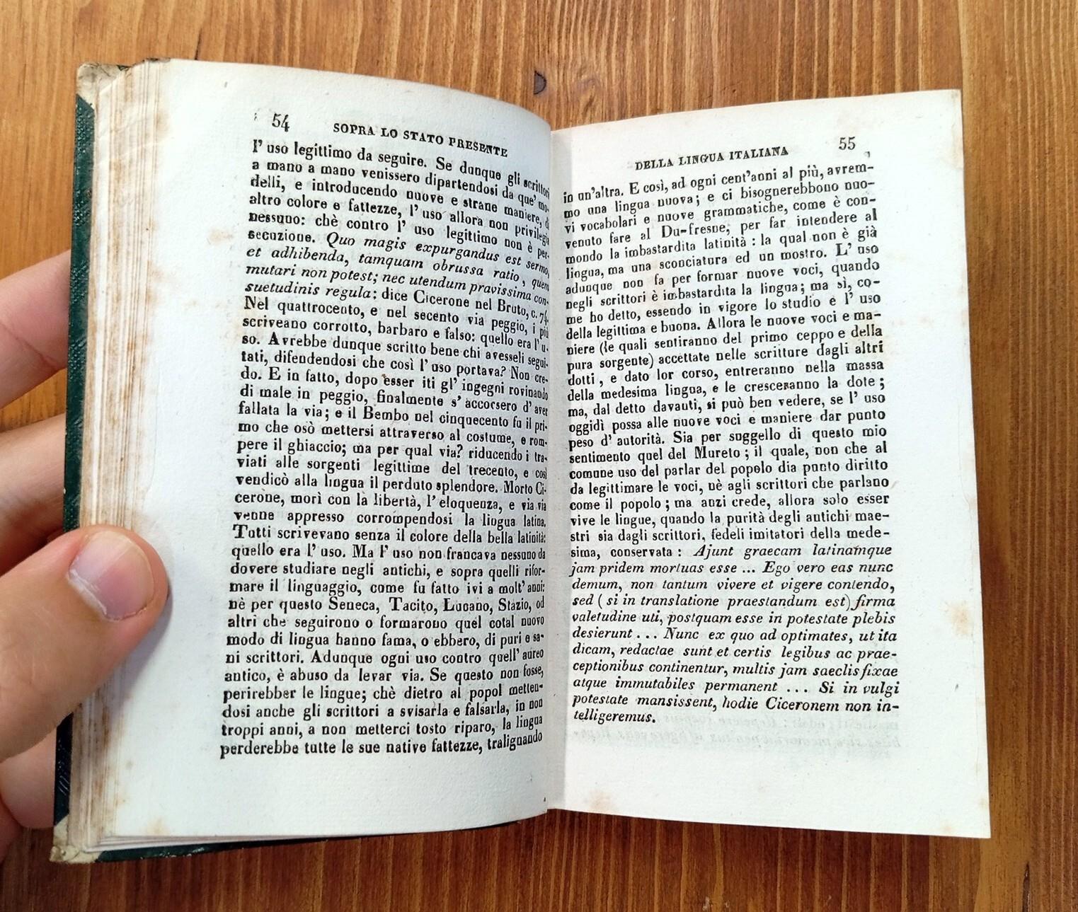 Dissertazione Sopra Lo Stato Presente Della Lingua Italiana