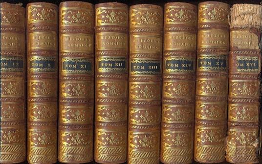 Histoire romaine depuis la fondation de Rome jusqu'a la bataille d'Actium, c'est à dire, jusqu'à la fin de la Republique - M. Rollin - copertina