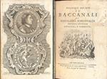 Baccanali. Bertoldo, Bertoldino e Cacasenno