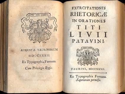 Historiarum Romanarum - copertina