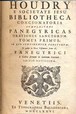 Bibliotheca Concionatoria complectens Panegyricas orationes sanctorum
