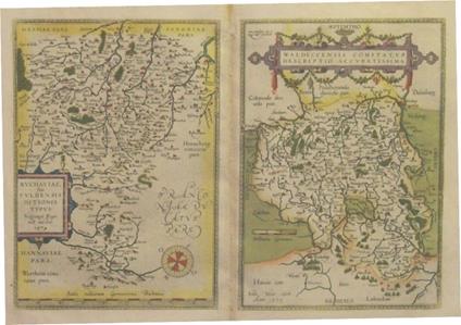 Buchaviae, sive Fuldensis ditionis typus. Waldeccensis comitatus descriptio accuratissima - copertina