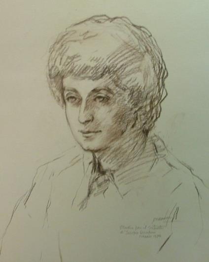 Studio per il ritratto di Jacopo Serafini - copertina