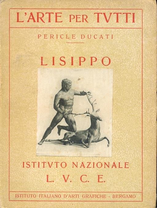 Lisippo (L'Arte per tutti) - Pericle Ducati - copertina