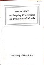 An Inquiry concerning the principles of morals. Whit a supplement: A dialogue