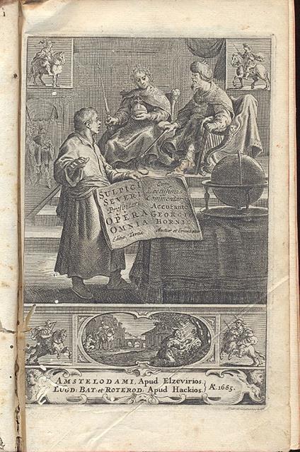 Opera omnia. Cum lectissimis Commentarys accurante GeorgioHornio - copertina