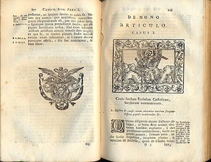 Catechismus Ex Decreto Sacrosancti Concilli Tridentini ad parochos, Pii V. Pont. Max. Jussu editus - copertina