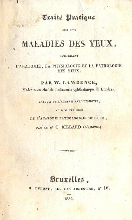 Traite pratique sur les maladies des yeux , contenant l'anatomie, la physiologie et la pathologie des yeux - copertina