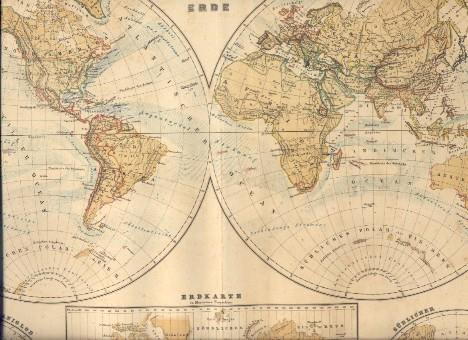 Kleiner Hand Atlas der neueren geographie fur schule und haus - copertina