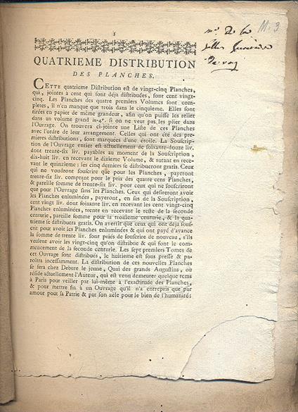 Histoire universelle du regne vegetal,... Distribution des planches du traite historique des plantes de Lorraine - copertina