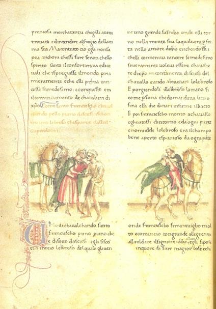 Leggienda del Beato Messer Sancto Franciescho d'Assisi. Commenti al manoscritto Gaddi 112 conservato presso la Biblioteca Laurenziana di Firenze - copertina