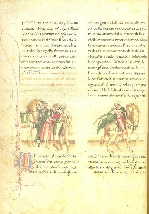 Leggienda del Beato Messer Sancto Franciescho d'Assisi. Commenti al manoscritto Gaddi 112 conservato presso la Biblioteca Laurenziana di Firenze - copertina