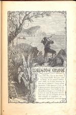 Robinson Crusoé. Precede d'une notice sur sa vie et ses ouvrages. Illustre de cent gravures