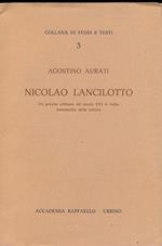 Nicolao Lancilotto un gesuita urbinate del secolo XVI in India benemerito della cultura. Collana di studi e testi, n. 3